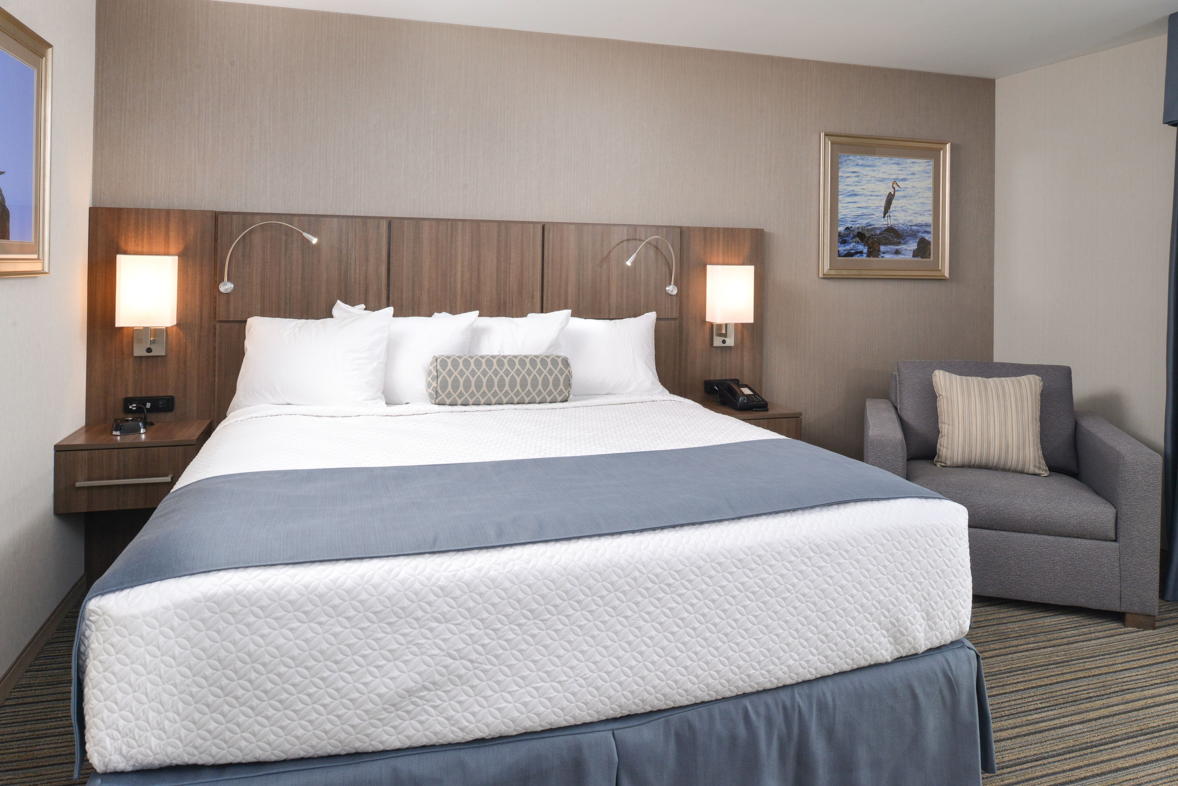 room, 1 king bed | premium bedding, in-room safe, desk, iron/ironing board