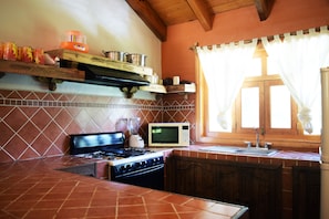 Chalet, 3 Schlafzimmer (up to 10 persons) | Eigene Küche | Mikrowelle, Ofen, Herdplatte, Kochgeschirr/Geschirr/Besteck