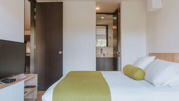 Apartament superior, 1 dormitori | 1 dormitori, caixa forta a l'habitació i escriptori