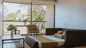 Superior Apartment, 1 Bedroom | In-room safe, desk, laptop workspace, blackout drapes