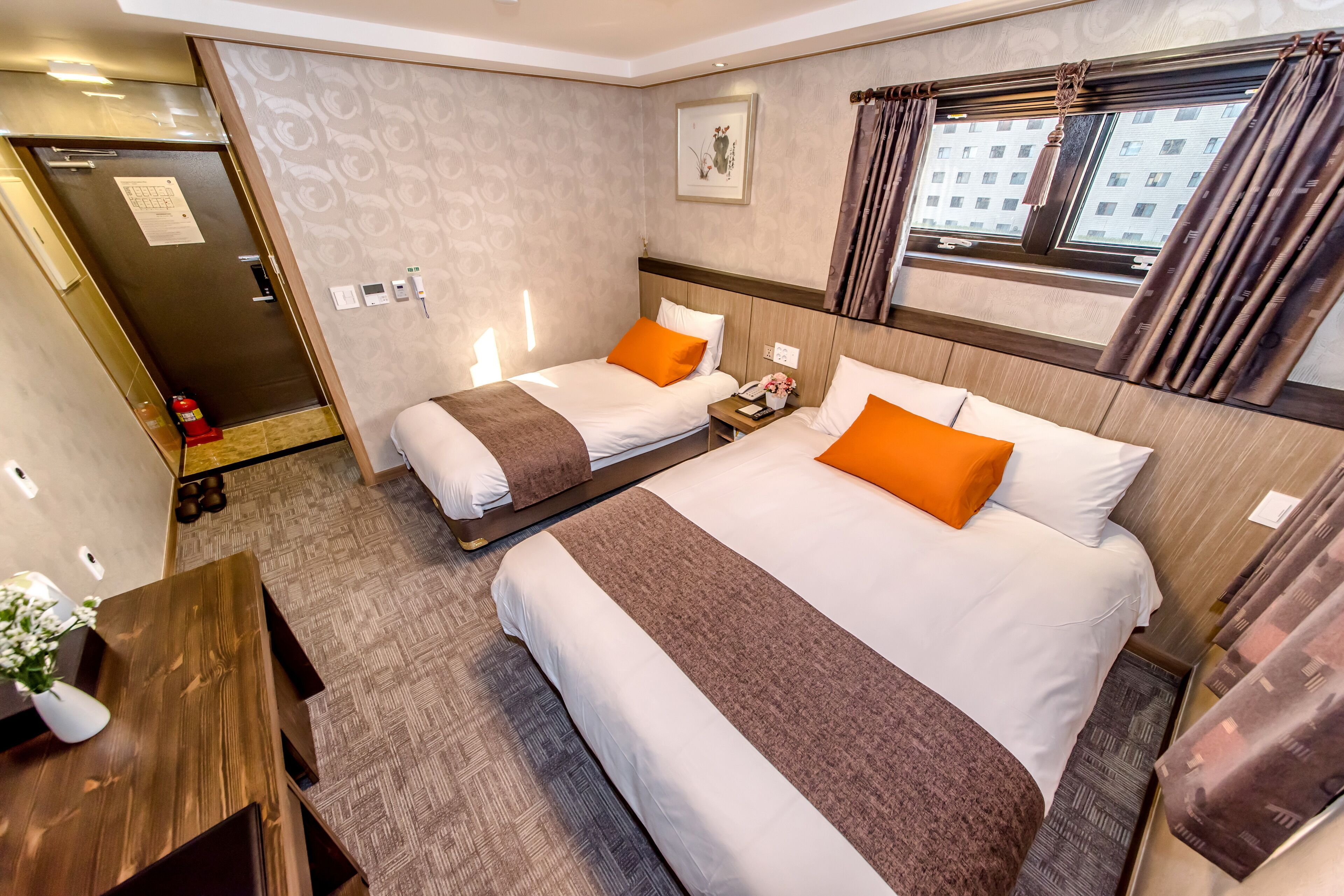 deluxe twin room | view from room