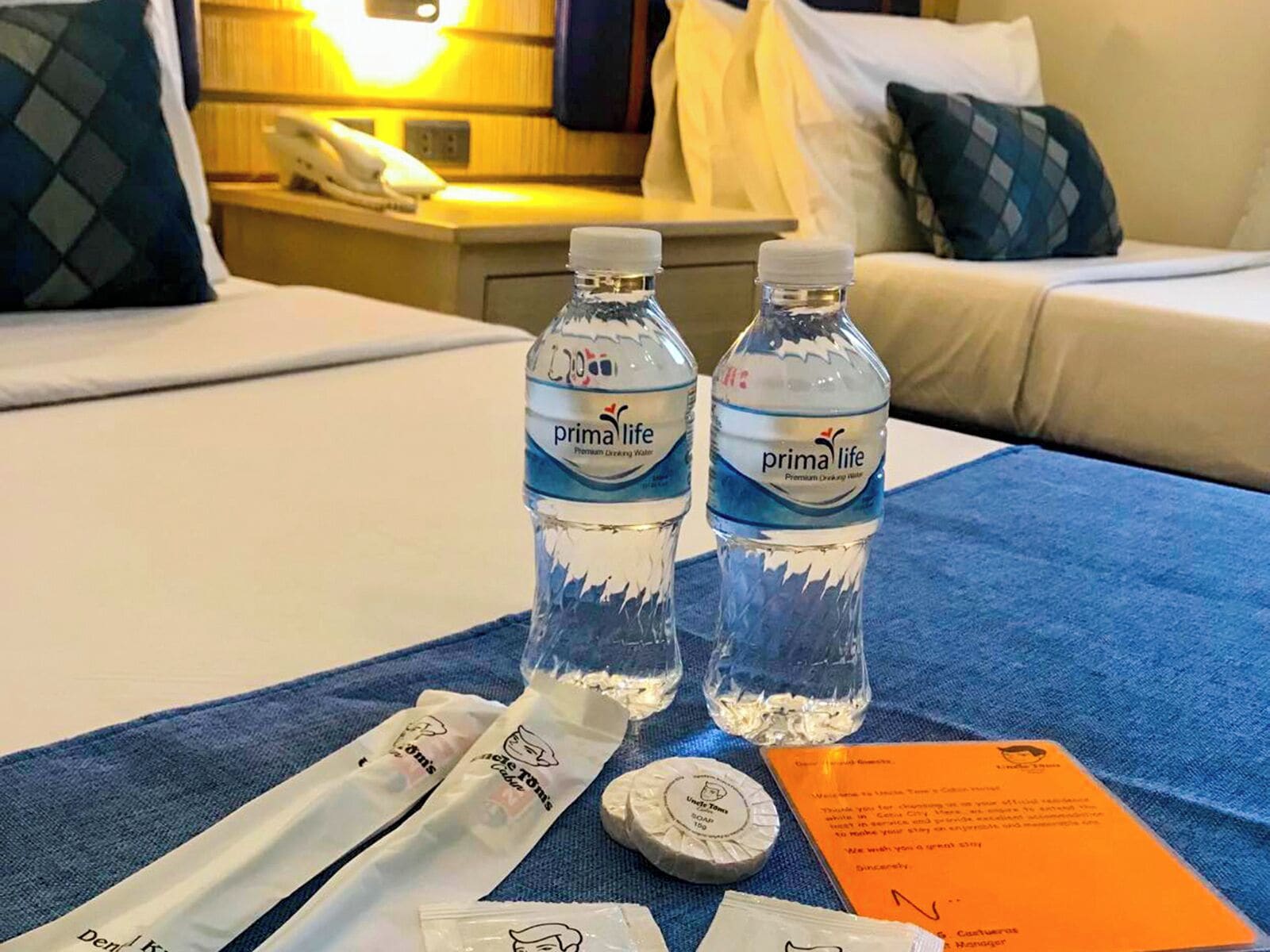 deluxe twin room | room amenity