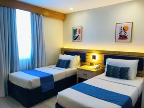 Wifi gratis y ropa de cama 