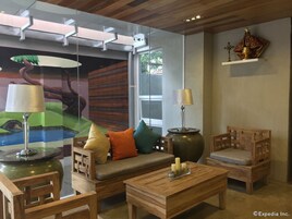 Lobby sitting area