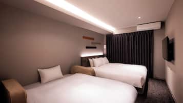 双人房, 无烟房 (Queen size bed) | 客房内保险箱、熨斗/熨板