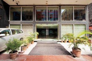 Façade de lâhĂ©bergement