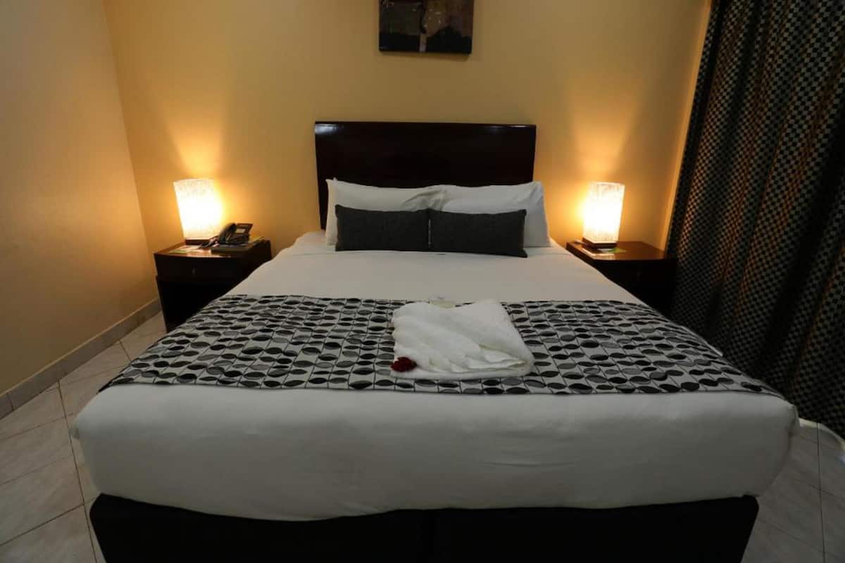 Habitación Premier, 1 cama de matrimonio | Caja fuerte, escritorio, espacio para trabajar con un portátil