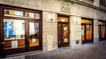 Façade de l’hébergement
