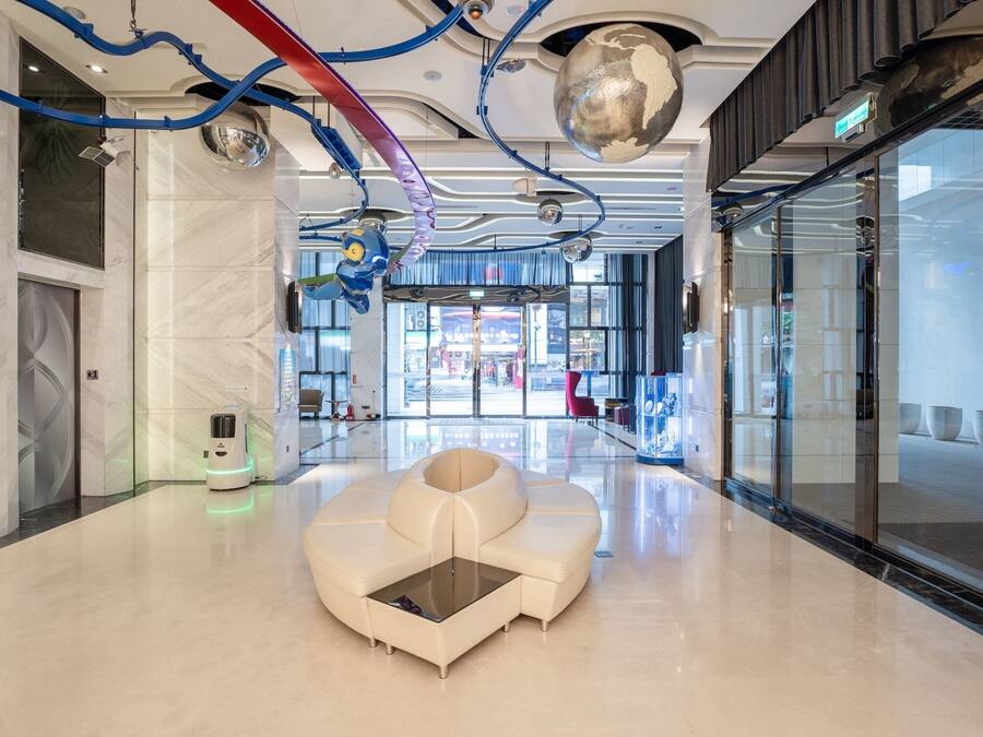 Sitzecke in der Lobby