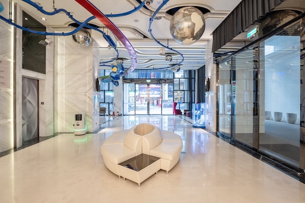 Lobby sitting area - Guide Hotel Taichung ZiYou (Taichung)