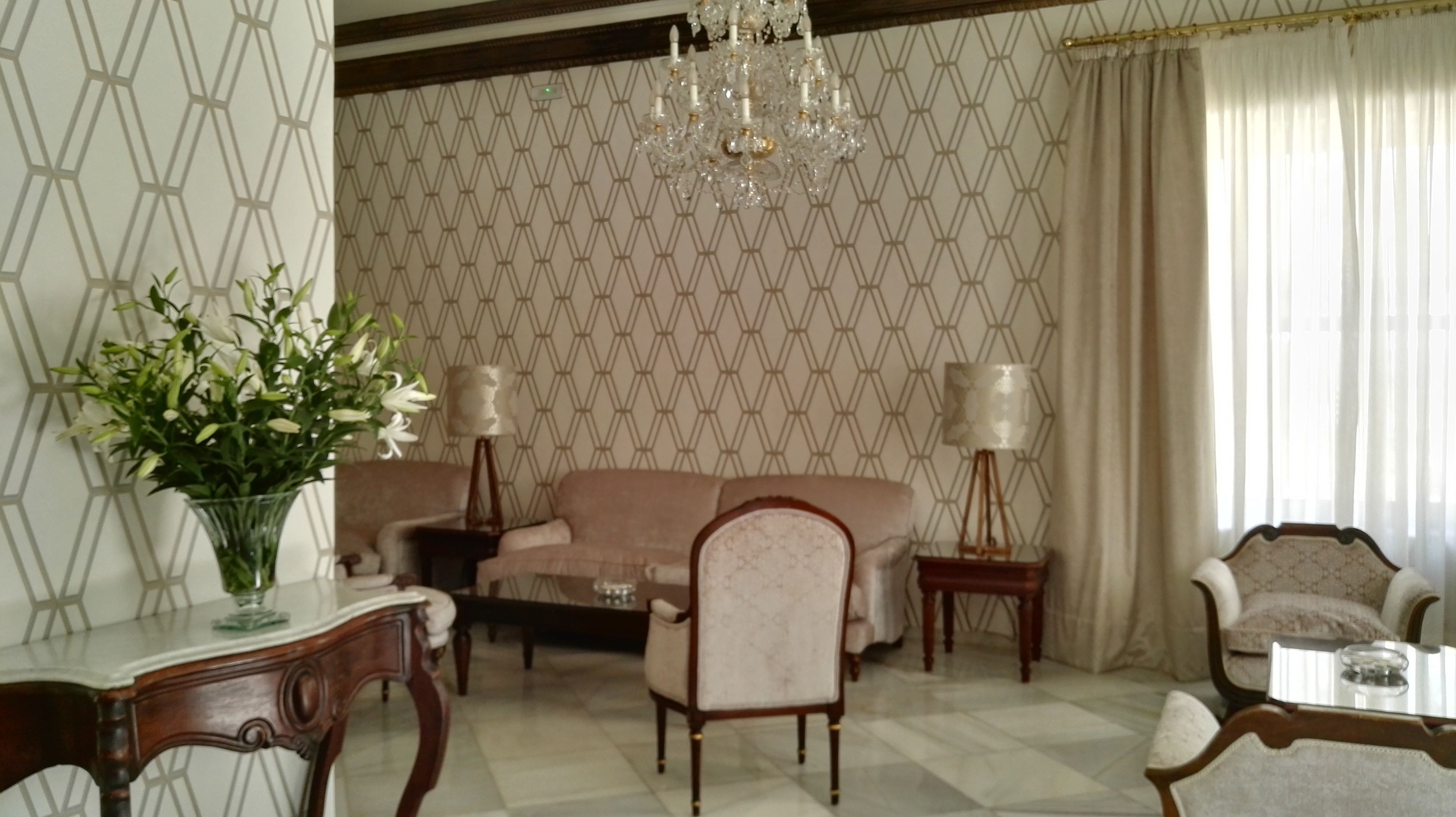 Sitzecke in der Lobby