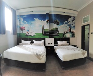 Habitación familiar | Escritorio y wifi gratis