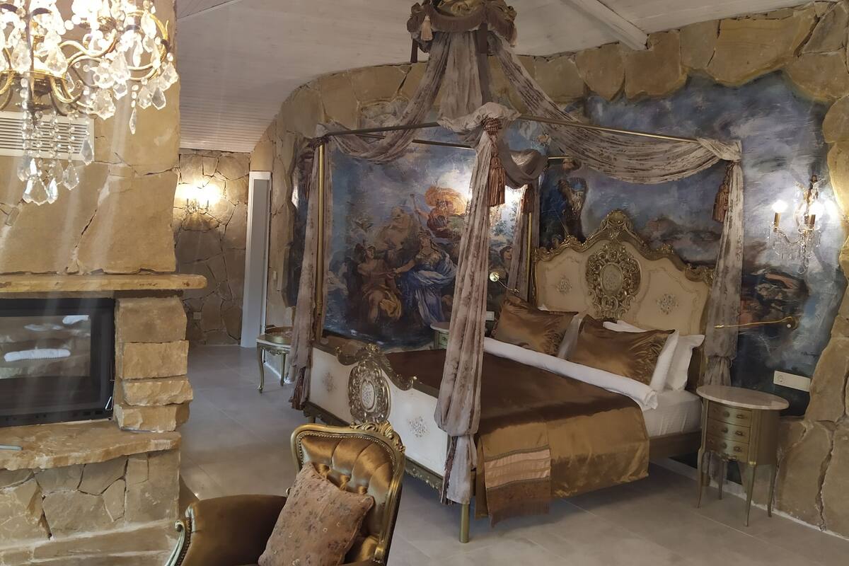 King Suite | Roupas de cama premium, frigobar (abastecido com itens grátis)