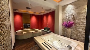 Premium-Doppelzimmer, 1 King-Bett | Badezimmer