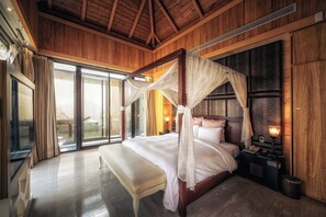 豪華雙人房 | 1 間臥室、埃及棉床單、羽絨被、免費迷你吧