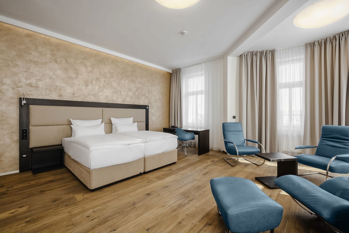 junior double room, balcony | premium bedding, select comfort beds, minibar, in-room safe