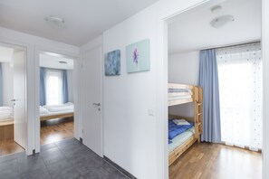 奢華公寓 | 3 間臥室、客房內保險箱、熨斗/熨衣板、免費搖籃/嬰兒床