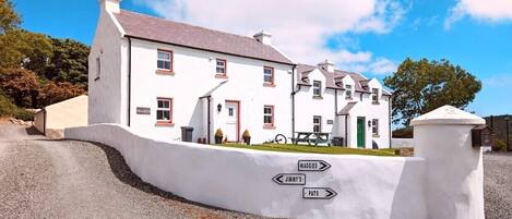 Overnatningsstedets facade