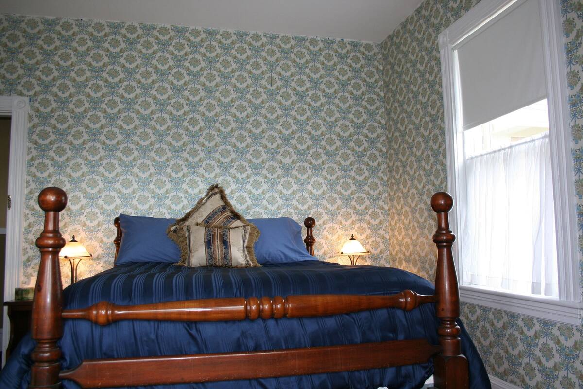 Room, 1 Katil Ratu (Queen) (The Birch Room) | Peralatan tempat tidur hipoalergenik, Wi-fi percuma