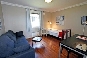 Familierom | Skrivebord, barnesenger (inkludert) og ekstrasenger (mot et tillegg)