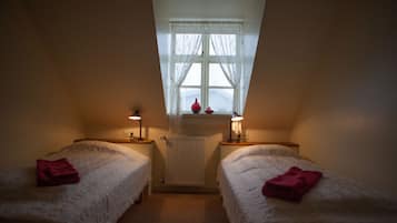 Blackout drapes, free cribs/infant beds, free WiFi, bed sheets