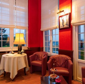 Lobby sitting area