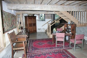 Interior entrance
