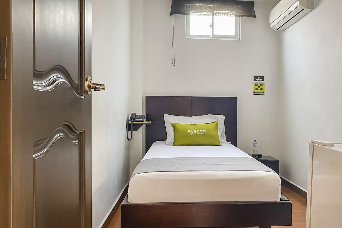 Habitación individual estándar | Minibar, escritorio, tabla de planchar con plancha y wifi gratis