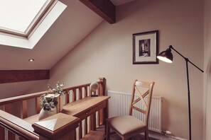 Chaumière luxueuse, 2 chambres, cuisine, côté jardin | Vue du balcon