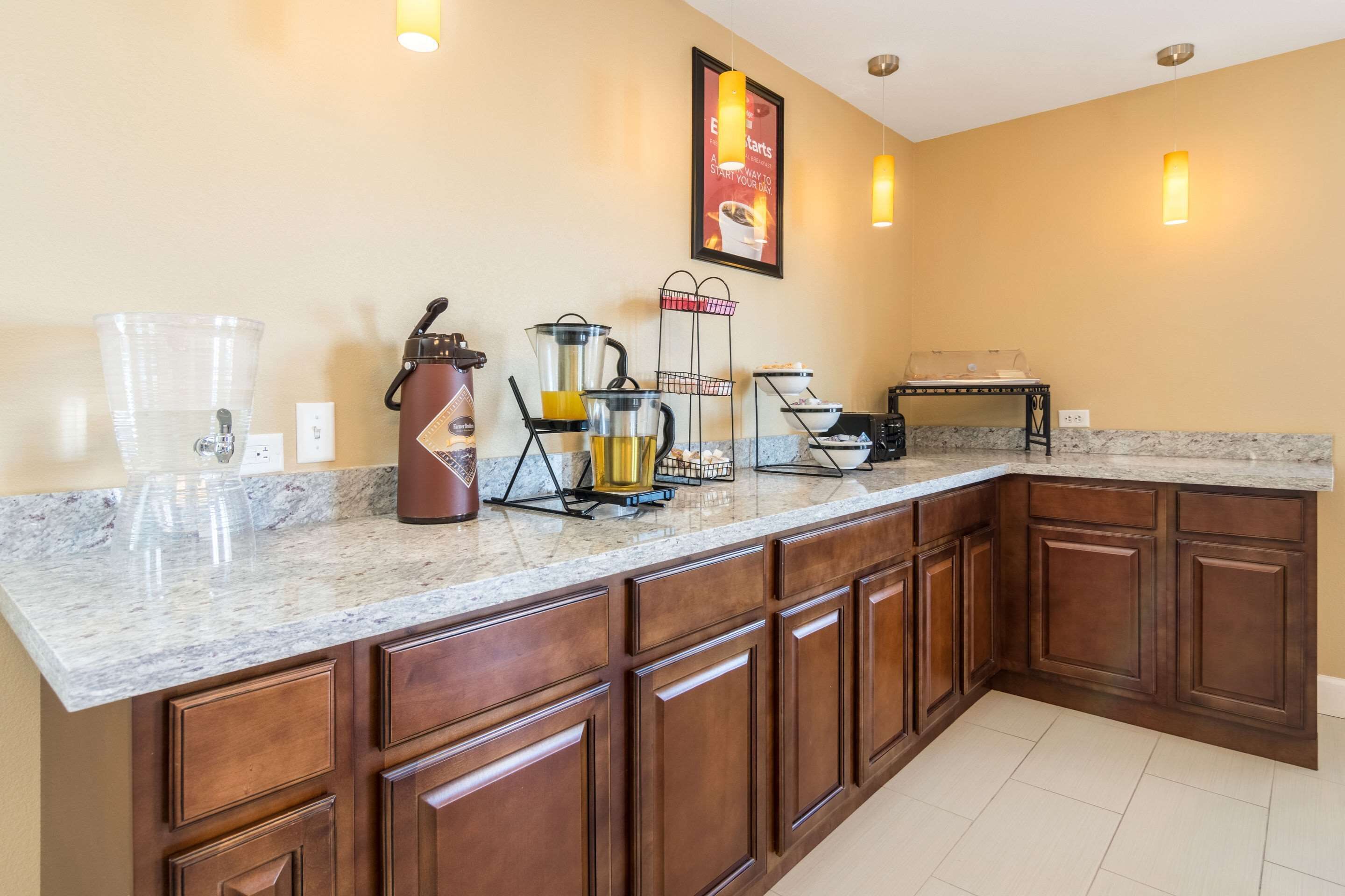Breakfast area
