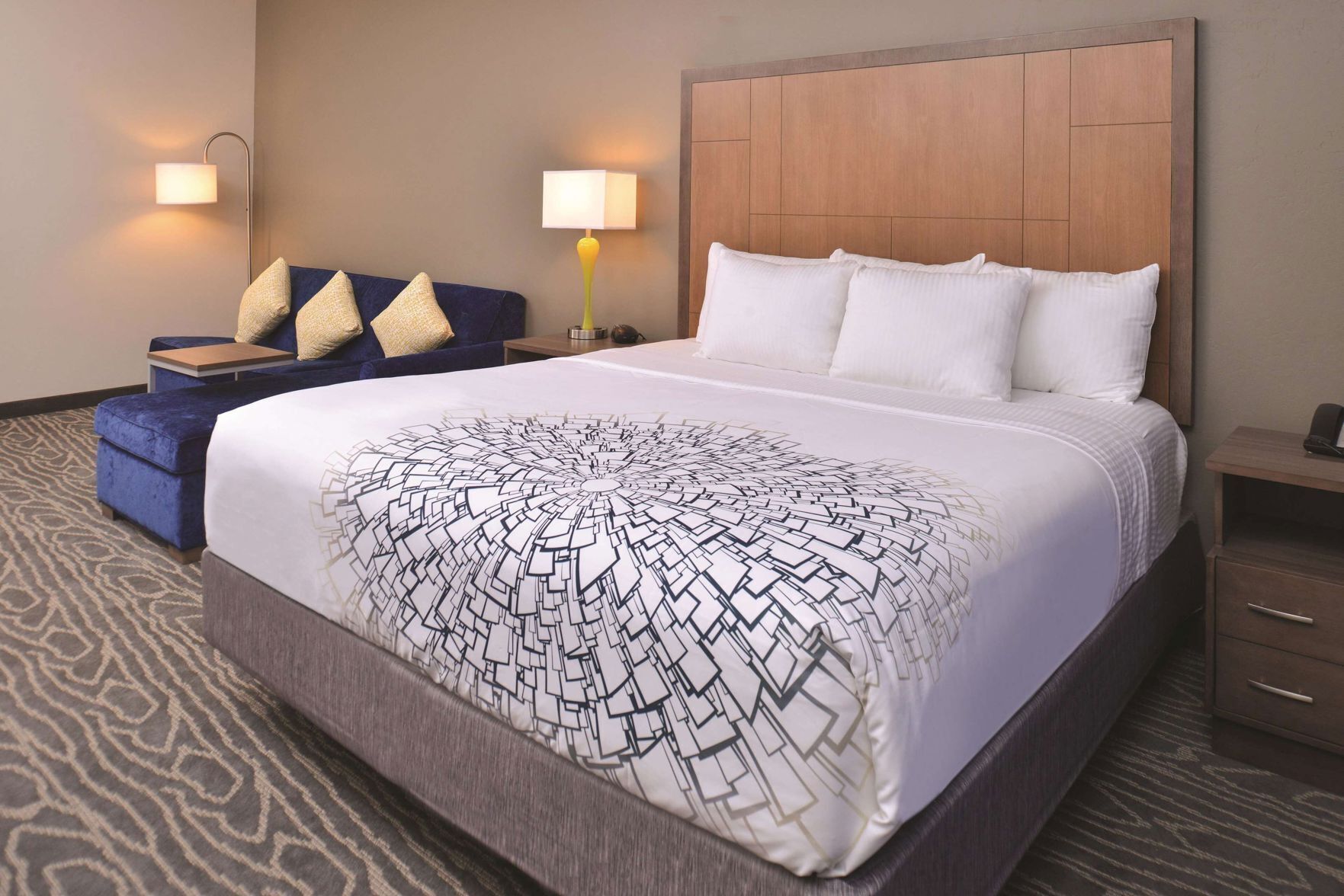 Premium bedding, pillowtop beds, in-room safe, desk