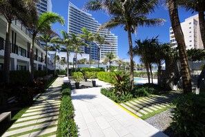 Enceinte de l’hébergement