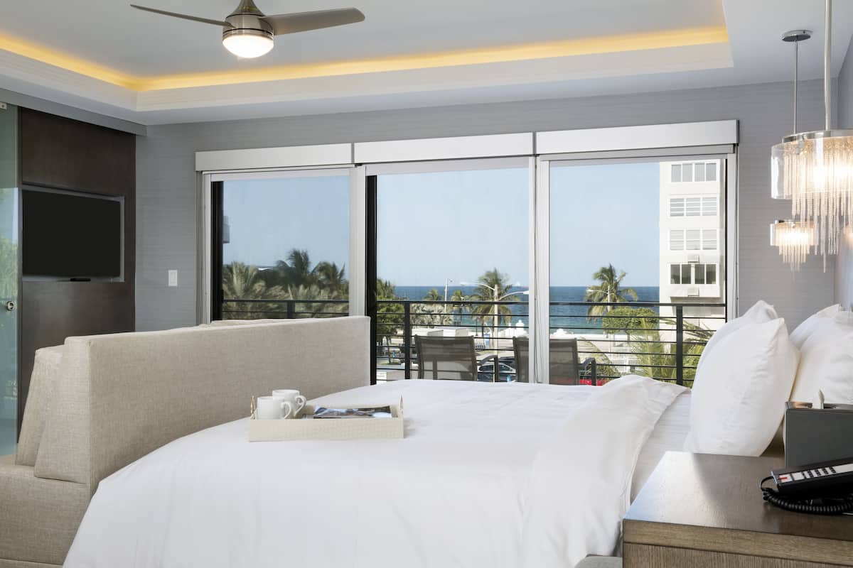 Premium bedding, in-room safe, soundproofing, iron/ironing board
