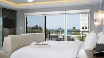 Premium bedding, in-room safe, soundproofing, iron/ironing board