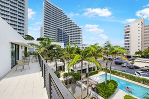 Deluxe Room, 2 Double Beds, Ocean View (Self check-in) | Property grounds