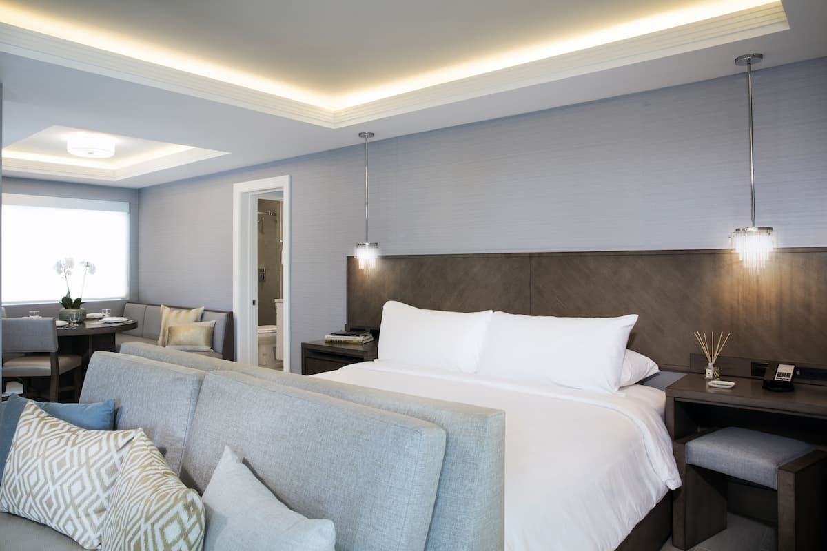 Family Suite, 2 Bedrooms | Premium bedding, in-room safe, soundproofing, iron/ironing board