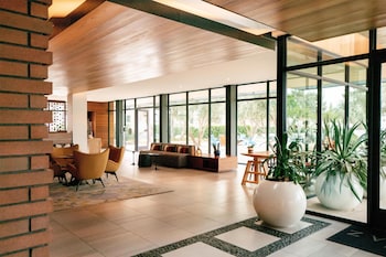 Hotel entrance and lobby at Andaz Scottsdale Resort & Bungalows