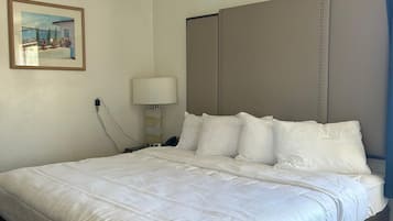 Free WiFi, bed sheets