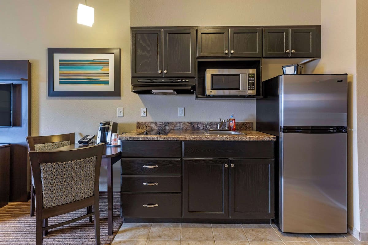 room, 2 queen beds, non smoking (efficiency) | desk, laptop workspace, blackout curtains, iron/ironing board