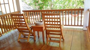 Casa de campo luxo, 1 cama King, vista para a praia, de frente para a praia | Escrivaninha, camas extras/dobráveis (sobretaxa)