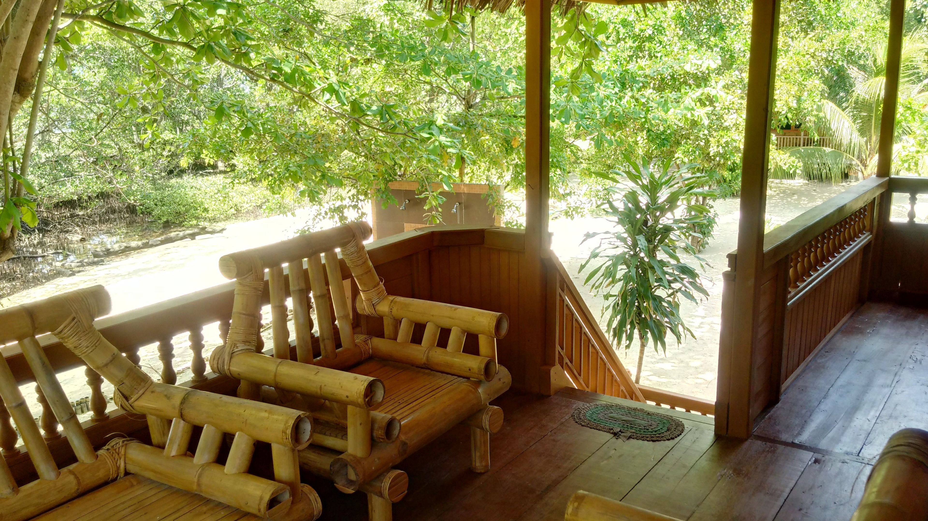 Bungalow dành cho gia đình, 2 phòng ngủ, quang cảnh bãi biển, sát bãi biển | Khu phòng khách