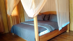 Casa de campo luxo, 1 cama King, vista para a praia, de frente para a praia | Escrivaninha, camas extras/dobráveis (sobretaxa)