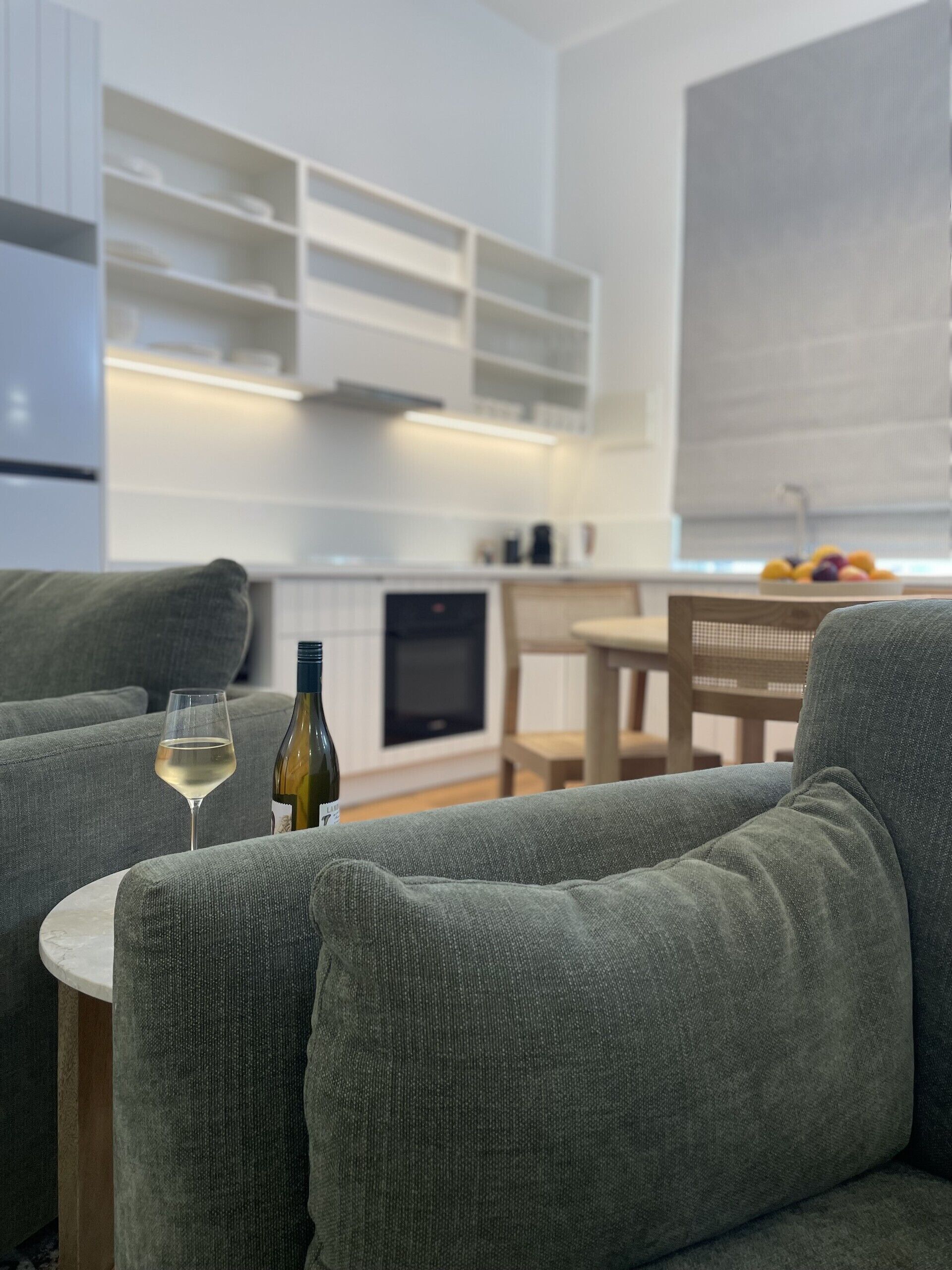 Premium-Apartment, 1 Schlafzimmer | Eigene Küche | Mini-Kühlschrank, Wasserkocher