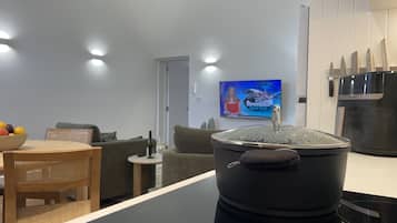 Premium Apartment, 1 Bedroom | Living area