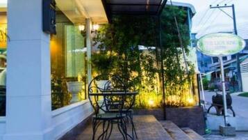 Fachada de la propiedad