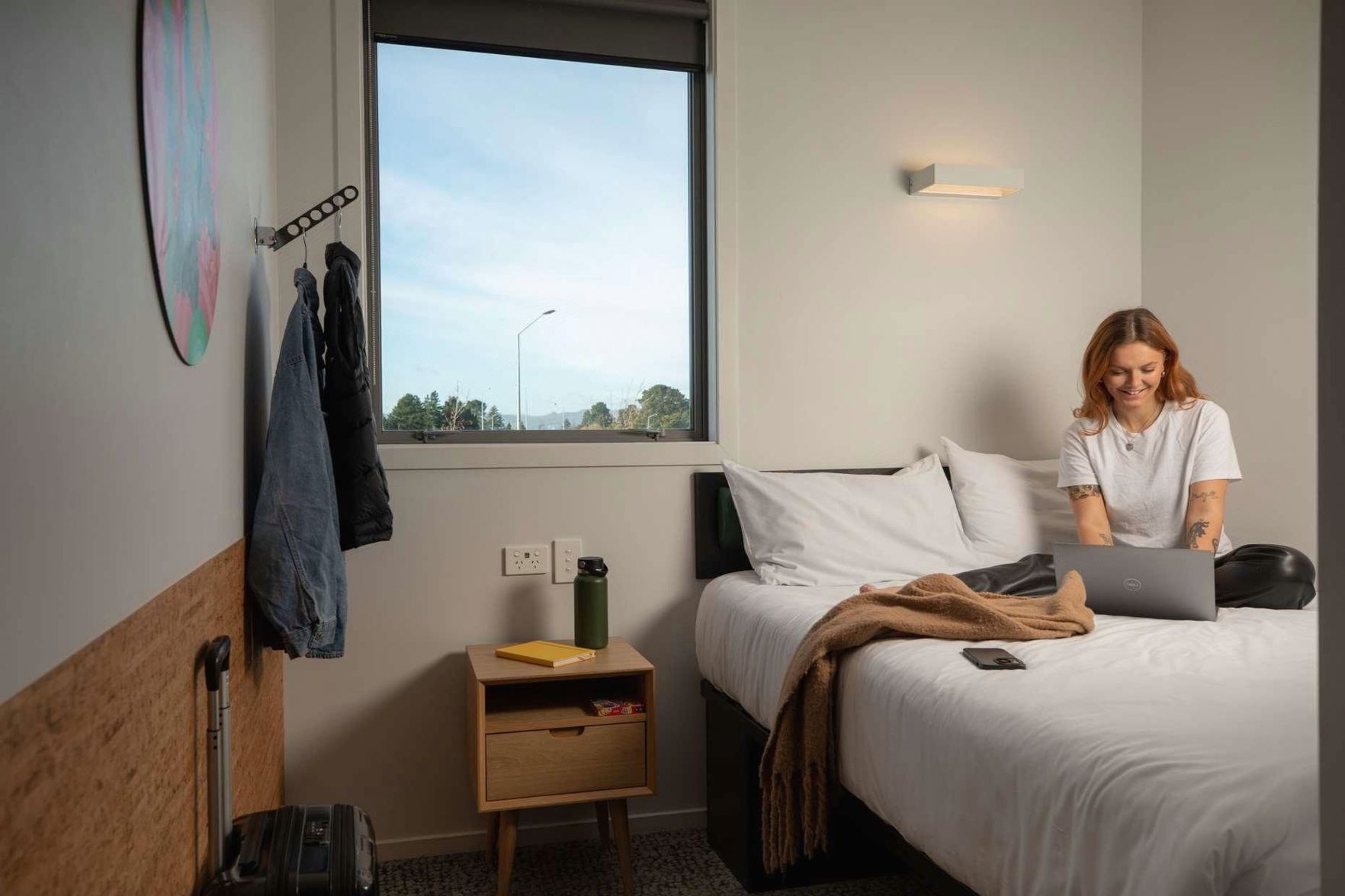 Wi-Fi gratis dan seprai linen