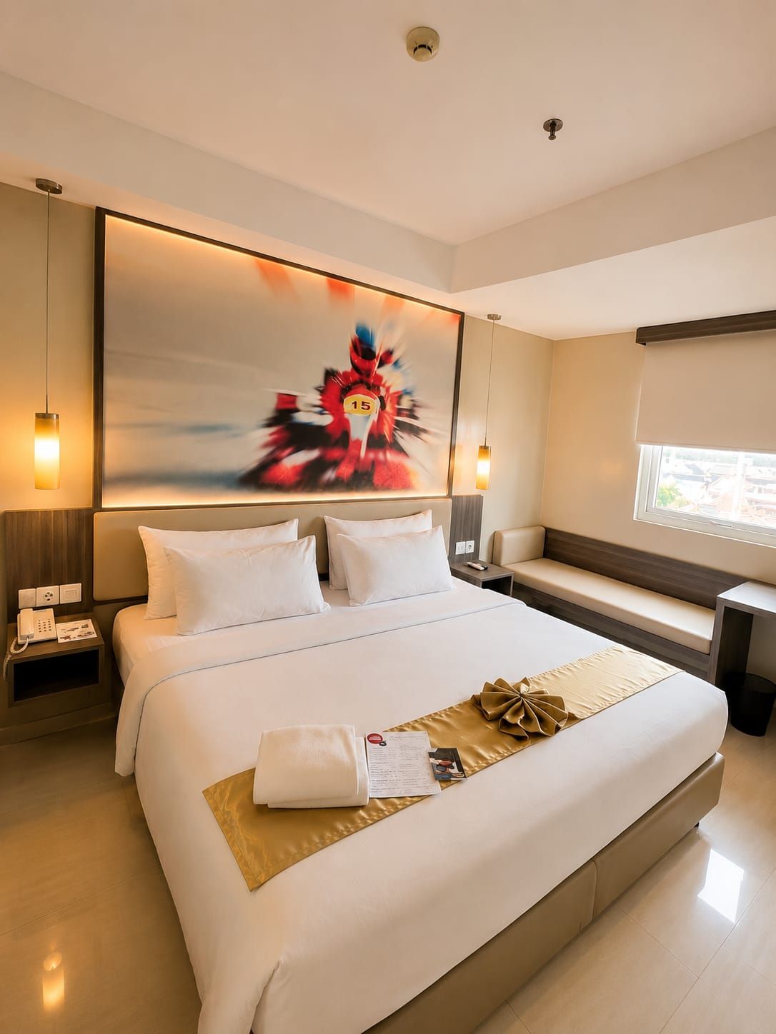 Deluxe tweepersoonskamer, 1 kingsize bed