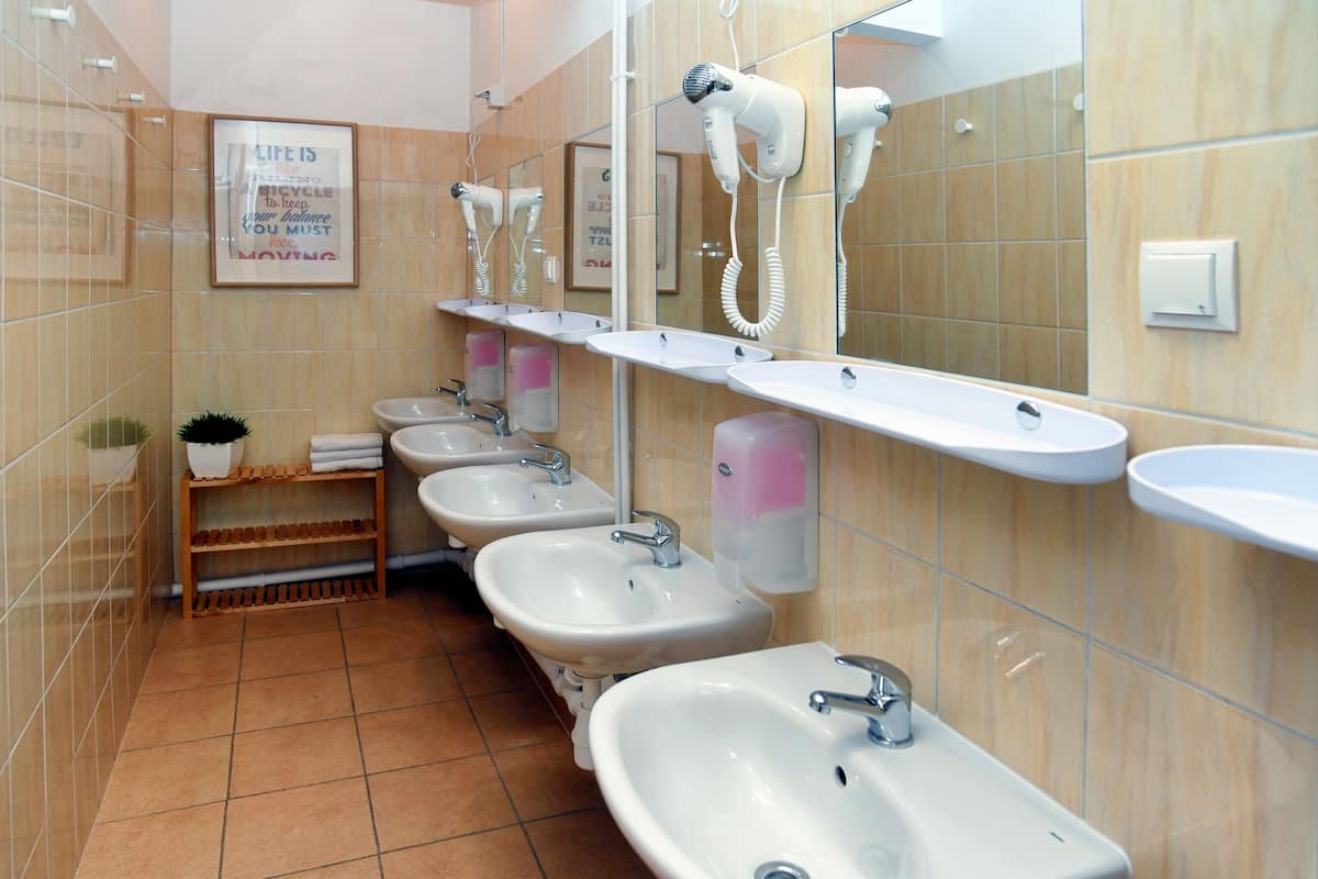 Duş, saç kurutma makinesi, havlu