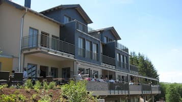 Voorkant van accommodatie