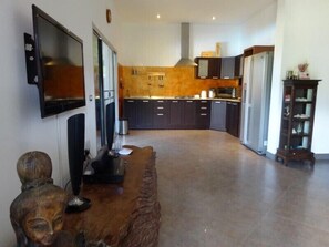 3 Bedroom Pool Villa | Private kitchen | Full-sized fridge, microwave, stovetop, coffee/tea maker - The Relaxing Pool Villa (Krabi)